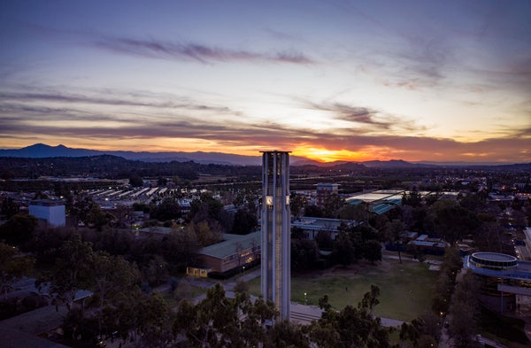 sunset belltower
